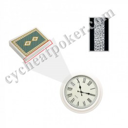 Clock Cheating cards devices Poker Scanner Magic Spy Playing Cards