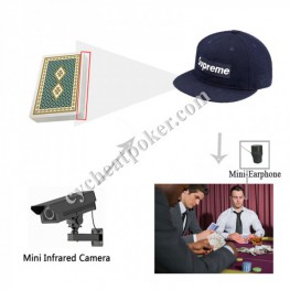 Hat poker laser camera for win playing cards can perspective poker