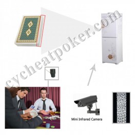 water dispenser camera scanning get 3 card poker win invisible bar code playing cards