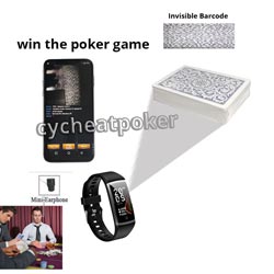 Smart Bracelet Poker Scanner cheating playing card device