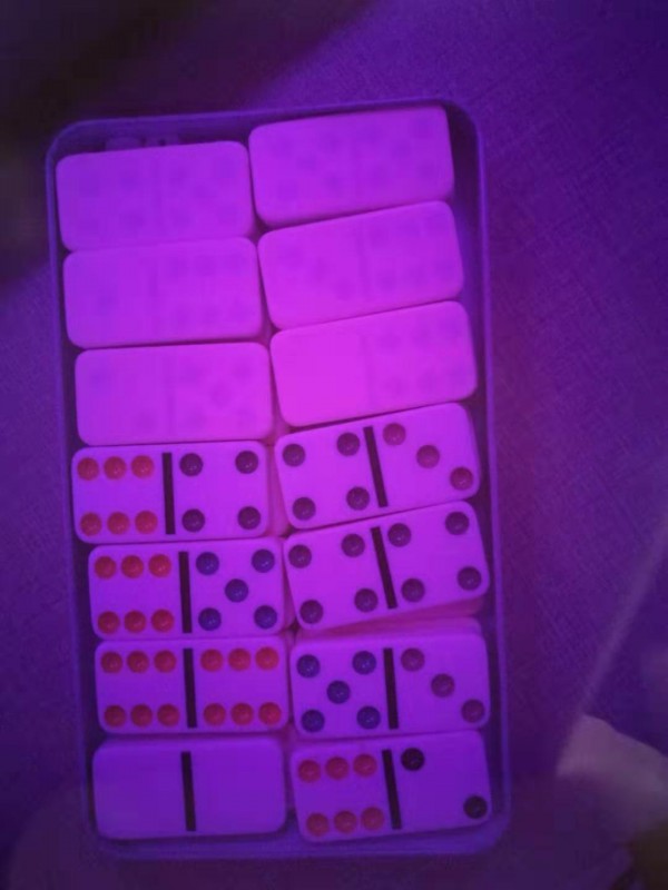 Invisible ink Marked mahjong And dominoes With contact lenses use cheating