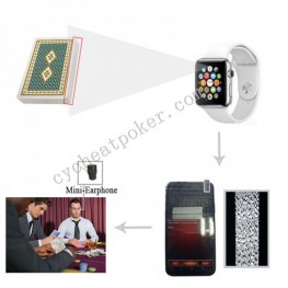 Smart Watch spy camera Trick Device gambling win card