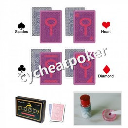 Modiano platinum Cheating Cards Contact lenses