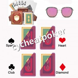 poker anti cheat marked card UV contact lenses GYT playing cards win tricks