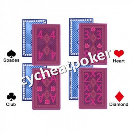 UV contact lenses Cheat at Poker Japanese Marked Card for Cheat Poker magic tricks prop