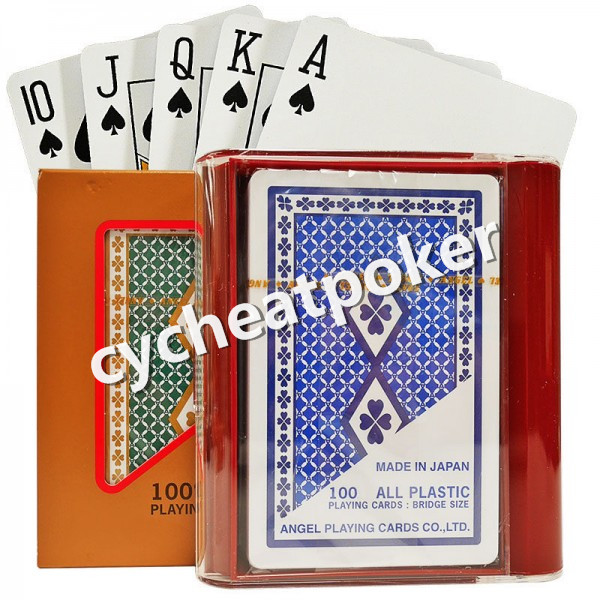 UV contact lenses Cheat at Poker Japanese Marked Card for Cheat Poker magic tricks prop