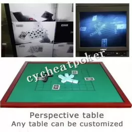 Perspective table Texas Hold'em Cheating Desk Sensor board Poker