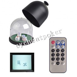 Monitoring Cups Invisible Camera See Through Dice Perspective Bowl