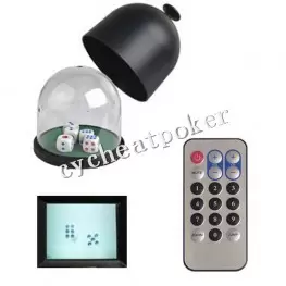 Perspective Dice Bowl Hidden Camera See Through Casino Dices