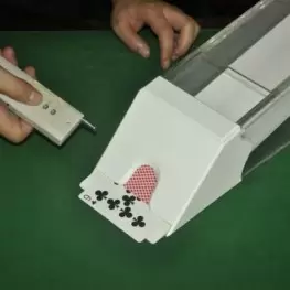 Cheat Poker Dealing Shoe Hidden Lens Poker Cheating Device playing card Shuffler Cheat At Baccarat